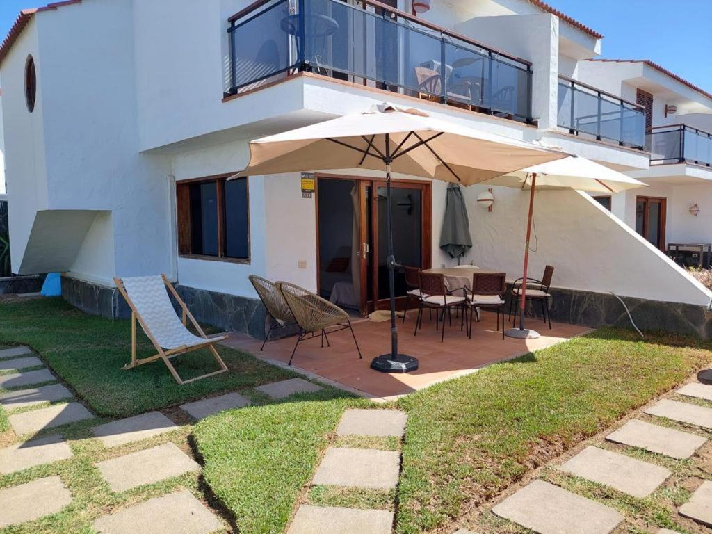 La Casa De La Playa San Agustin Apartment มาสปาโลมาส ภายนอก รูปภาพ