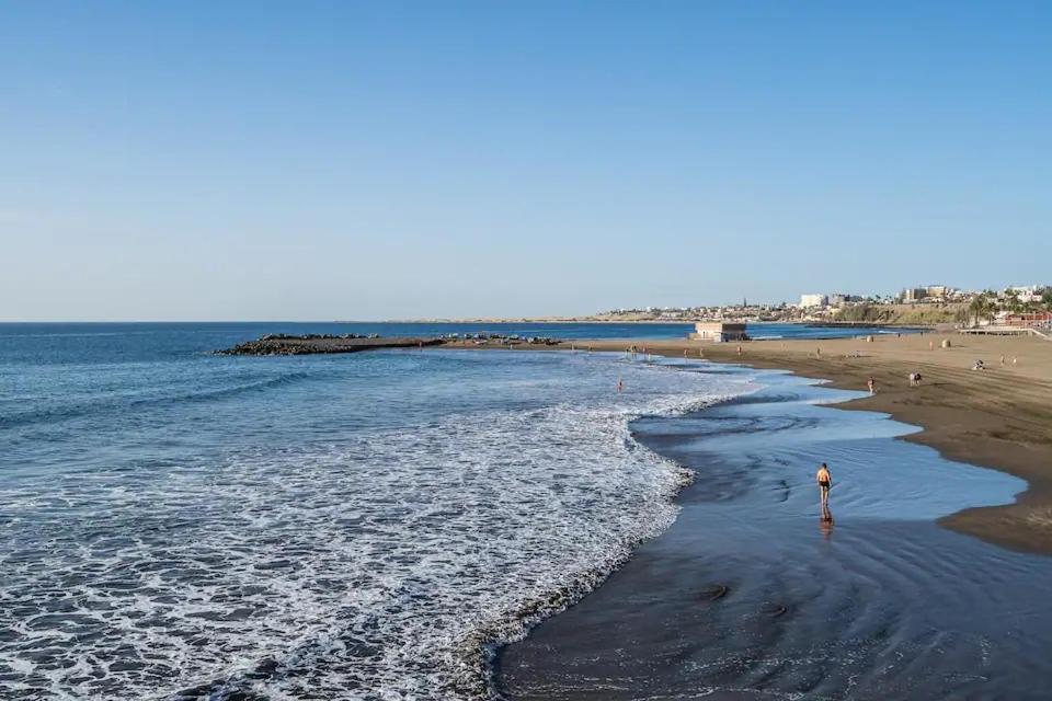 La Casa De La Playa San Agustin Apartment มาสปาโลมาส ภายนอก รูปภาพ